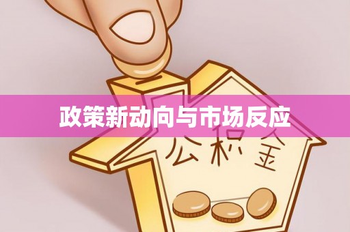 鸠江政策新动向与市场反应