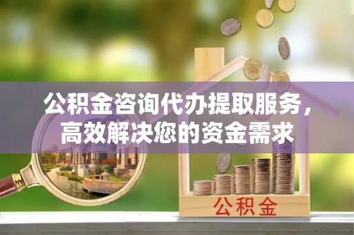 鸠江公积金咨询代办提取服务，高效解决您的资金需求
