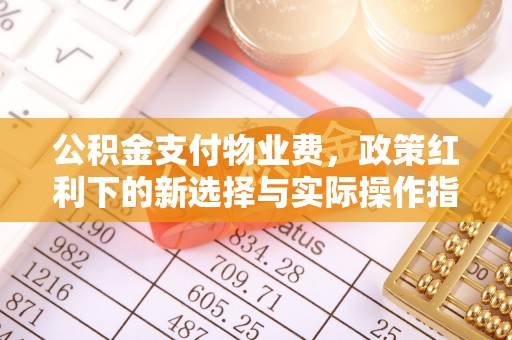 鸠江公积金支付物业费，政策红利下的新选择与实际操作指南