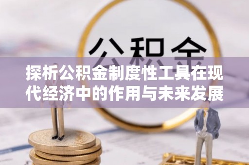 鸠江探析公积金制度性工具在现代经济中的作用与未来发展趋势