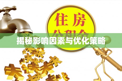 鸠江揭秘影响因素与优化策略