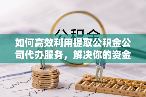 鸠江如何高效利用提取公积金公司代办服务，解决你的资金难题