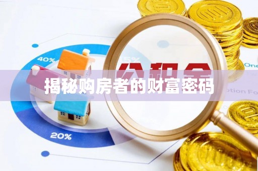 鸠江揭秘购房者的财富密码