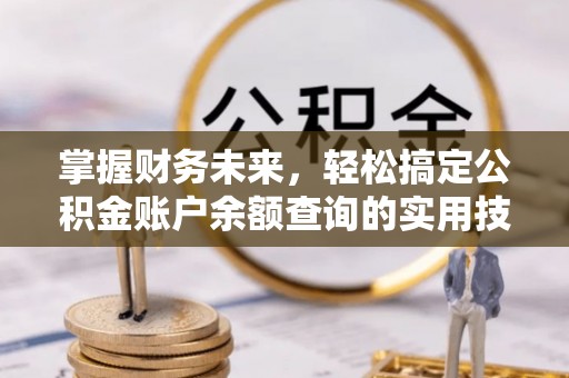 鸠江掌握财务未来，轻松搞定公积金账户余额查询的实用技巧