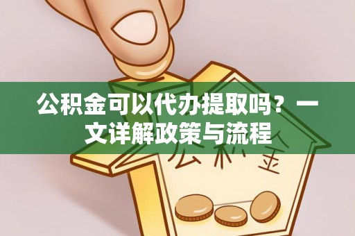 鸠江公积金可以代办提取吗？一文详解政策与流程