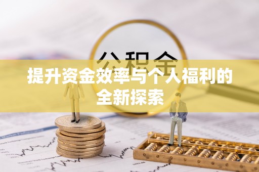 鸠江提升资金效率与个人福利的全新探索