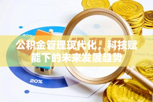 鸠江公积金管理现代化，科技赋能下的未来发展趋势