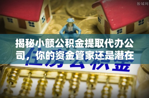 鸠江揭秘小额公积金提取代办公司，你的资金管家还是潜在风险？