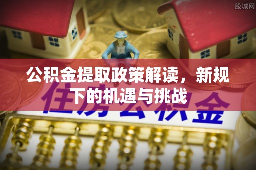 鸠江公积金提取政策解读，新规下的机遇与挑战